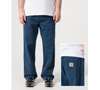 Carhartt WIP Mens Relaxed Fit Floyde Pants - Colour: 3IMGD Blue River - Size: Large
