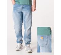 Carhartt WIP Mens Relaxed Fit Newel Jeans - Colour: 01WI Blue - Size: 28R 28R