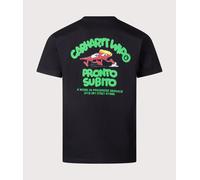 Carhartt - Organic cotton T-shirt - S/S Pronto T-Shirt Black for Men - Size M Black