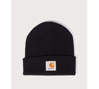 Carhartt WIP Mens Short Watch Hat - Colour: 89XX Black - Size: One Size