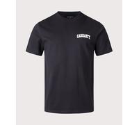 Carhartt WIP Mens University Script T-Shirt - Colour: 0D2XX Black/White - Size: XL