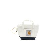 Carhartt WIP mini top-zip tote bag keychain - Neutrals One Size