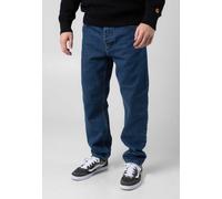 Carhartt WIP - Newel Stone Washed Blue - Pants - blue - W30 - 100% Organic Cotton W30
