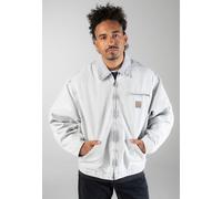 Carhartt WIP - OG Detroit Canvas Black/Black Chalk Wash - Jacket - grey - S - 100% Organic Cotton,Canvas S