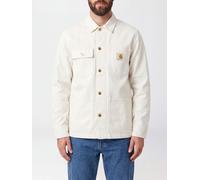 CARHARTT WIP OG Michigan Cotton Shirt Jacket with Patch Pockets and Logo - Size: M - male