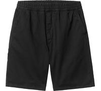 Carhartt WIP - Organic cotton shorts - Flint Short Black for Men - Size M Black M