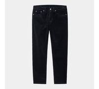 Carhartt WIP - Newel Rinsed Dark Navy - Pants - blue - W28 - 100% Cotton,Corduroy W28