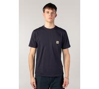 Carhartt WIP - Pocket Dark Navy - T-Shirt - blue - S - 100% Cotton S