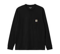 Carhartt WIP - Pocket Black - Longsleeve - black - M - 100% Cotton M
