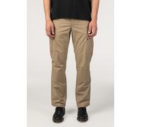 Carhartt WIP - Regular Cargo Rinsed Leather - Pants - brown - W32 / L34 - 100% Cotton W32 / L34