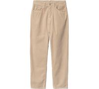 Carhartt WIP - Relaxed corduroy trousers - Newel Pant Corduroy Wall Rinsed for Men - Size 33 US - Beige Beige 33 US