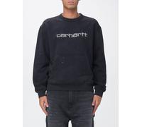 CARHARTT WIP Relaxed Fit Cotton Crewneck Jumper with Contrasting Lettering Logo - Size: XS - male
