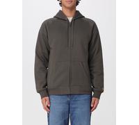 CARHARTT WIP Relaxed Fit Cotton Zip-Up Hoodie with Drawstring and Welt Pockets - Size: L - male