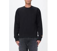 CARHARTT WIP Relaxed Fit Solid Colour Cotton Crewneck Jumper with Dropped Shoulders - Size: XS - male