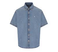 CARHARTT WIP S/S LUCAS DENIM BLUE SHIRT L