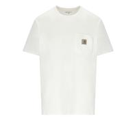 CARHARTT WIP S/S POCKET WHITE T-SHIRT M