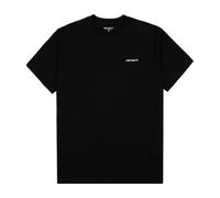 Carhartt WIP Mens Relaxed Script Embroidery T-Shirt - Colour: 0D2XX Black/White - Size: Small Small