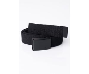 Carhartt WIP - Script Tonal Black - Belt - black - Onesize - 100% Polyester Onesize