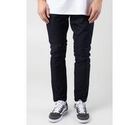 Carhartt WIP - Sid Rinsed Dark Navy - Pants - blue - W34 / L34 - 46% Cotton, 38% Elastomultiester, 16% Polyester W34 / L34