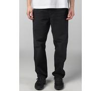 Carhartt WIP - Single Knee Grind Wash Black - Pants - black - W31 / L32 - 100% Organic Cotton W31 / L32