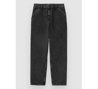 Carhartt WIP Single Knee Jeans black stone washed 27/30