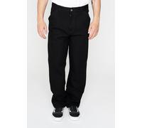 Carhartt WIP - Single Knee Rinsed Black - Pants - black - W38 / L32 - 100% Organic Cotton W38 / L32