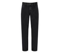 CARHARTT WIP SINGLE KNEE STONE WASHED BLACK JEANS 36