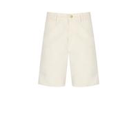 CARHARTT WIP SINGLE KNEE WHITE BERMUDA SHORTS 32