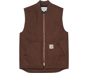 Carhartt WIP - Sleeveless jacket - Classic Vest Tobacco Rigid for Men - Size L - Brown Brown L