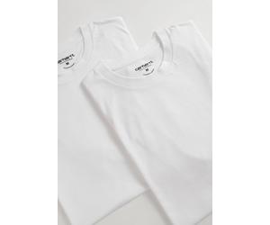 Carhartt WIP - Standard Crew Neck Pack Of 2 White/White - T-Shirt - white - S - 100% Cotton S