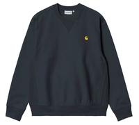 Carhartt Wip Sweatshirt Mens American Script Jumper in Deep Night