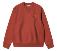 Carhartt Wip Sweatshirt Mens American Script Jumper in Oxide Red