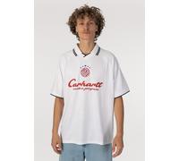 Carhartt WIP - Terrace Football Heart Train Jacquard White - T-Shirt - white - M - 100% Polyester M