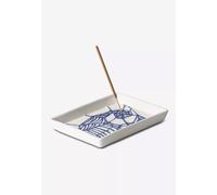 Carhartt WIP - Theory and Practice White/Blue - Incense Tray - white - Onesize - Porcelain,Ceramic Onesize
