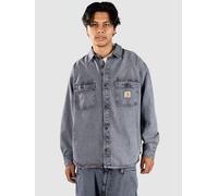 Carhartt WIP Tigan Jac Shirt blue fog grmnt dyd S