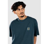 Carhartt WIP Mens Carhartt WIP Vista Short-Sleeves Cotton-Jersey T-Shirt Deep Lagoon S
