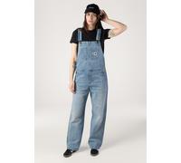Carhartt WIP - W' Bib Overall Straight Burst Washed Blue - Pants - blue - L - 100% Cotton L