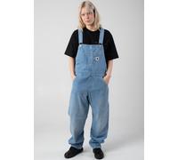 Carhartt WIP Bib Overall Straight Denim Dungarees blue light true washed L