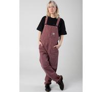 Carhartt WIP - W' Bib Overall Straight Stone Canvas Dusky Pink - Dungarees - pink - L - 100% Cotton,Canvas L
