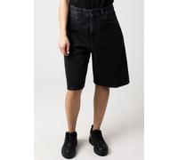 Carhartt WIP - W' Brandon Stone Washed Black - Shorts - black - S - Shell: 100% Cotton, Lining: 65% Polyester, 35% Cotton,Denim S