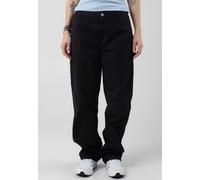 Carhartt WIP - W' Drewe Rinsed Black - Pants - black - W30 - 100% Cotton W30