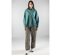 Carhartt WIP - W' Grimsby Stripe Saguaro - Shirt - green - L - 100% Cotton L