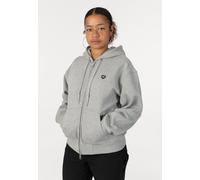 Carhartt WIP - W' HD Small Heart Patch Grey Heather/Black - Hoodie - grey - XS - 80% Cotton, 20% Polyester XS