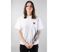 Carhartt WIP - W' Heart II Hartt White - T-Shirt - white - L - 100% Organic Cotton,Jersey L