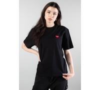 Carhartt WIP - W' Heart Patch Black/Red - T-Shirt - black - M - 100% Organic Cotton M