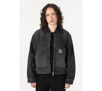 Carhartt WIP - W' OG Arcan Destroy Wash Black/Black - Jacket - black - S - 100% Organic Cotton S