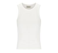 CARHARTT WIP W' PHILIPS WHITE RIBBED TOP XS