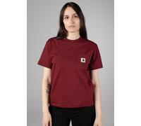 Carhartt WIP - W' Pocket Marsala - T-Shirt - red - S - 100% Organic Cotton S