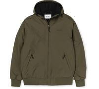Carhartt WIP - Water-repellent jacket with fleece lining - Hooded Sail Jacket Cypress Black for Men in Nylon - Size XL - Khaki Khaki XL