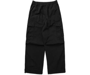 Carhartt WIP - Wide cargo pants - Mandler Cargo Pant Black Garment Dyed for Men - Size M Black M